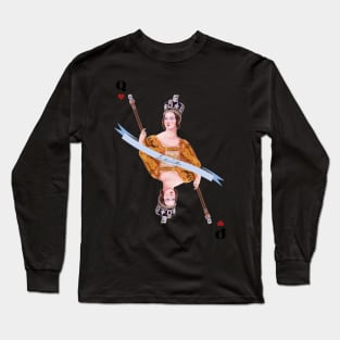 Queen Victoria card 02 Long Sleeve T-Shirt